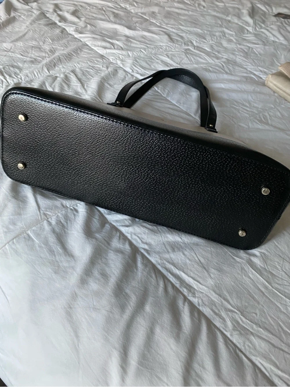 Kate spade two-tone pebble leather tote